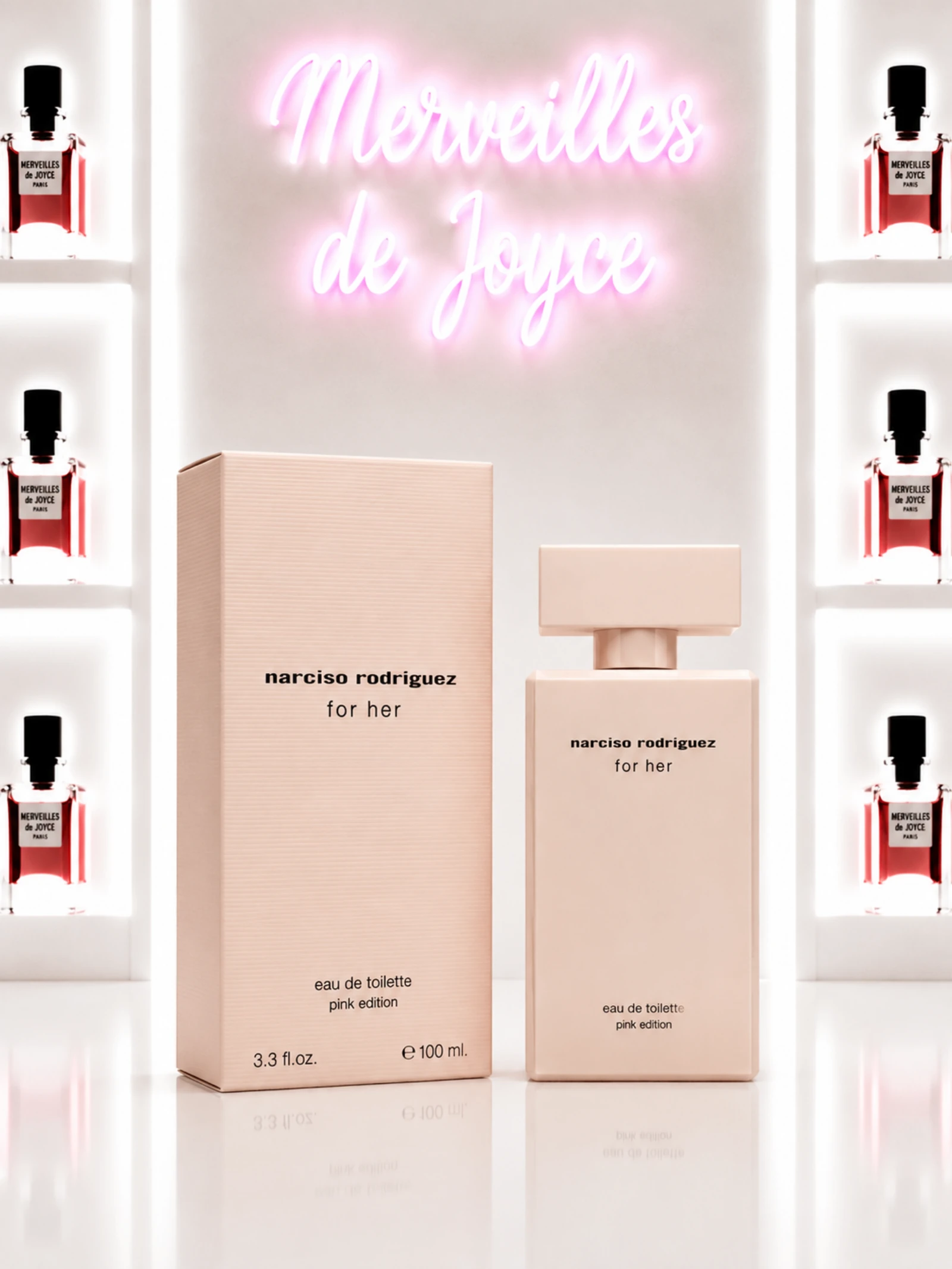 🌸 Narciso Rodriguez For Her Pink Edition – Eau de Toilette 100 ml | Édition limitée